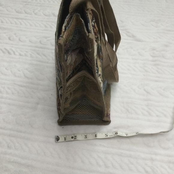 JADE ROUTE 66 Tapestry tote bag - zip compartments - Picture 8 of 8